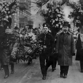 Festliche Trauer: Beisetzung des Gewerkschafters Carl Legien im Jahr 1920.