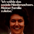 Erste Seite eines SPD-Flugblatts zur Landtagswahl 1978 in Niedersachsen.