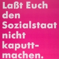 Der SPD-Landesverband Berlin ruft 1985 zur Abgeordnetenhauswahl auf.