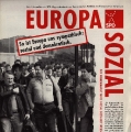 Wahlkampfwerbung zur Europawahl im Juni 1989: Die SPD ist gegen einen sozial ungerechten Binnenmarkt...